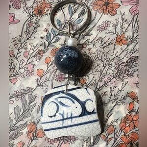 DEDHAM POTTERY Keychain